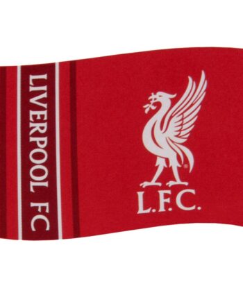 Liverpool Fc Flag Rød Hvid