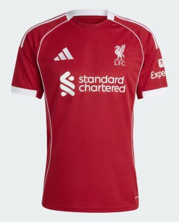 Liverpool Home Jersey 2025 26 Mens-