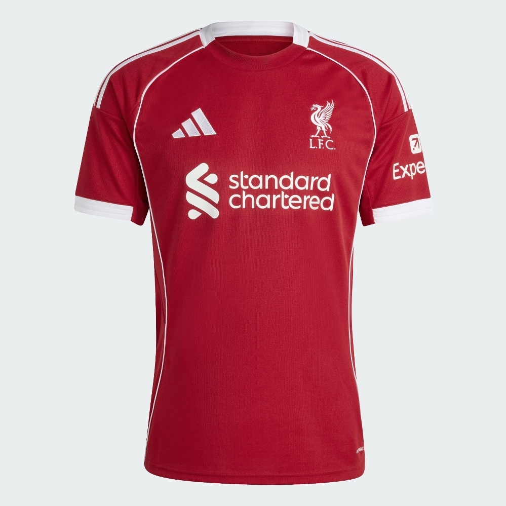Liverpool Home Jersey 2025 26 Mens-