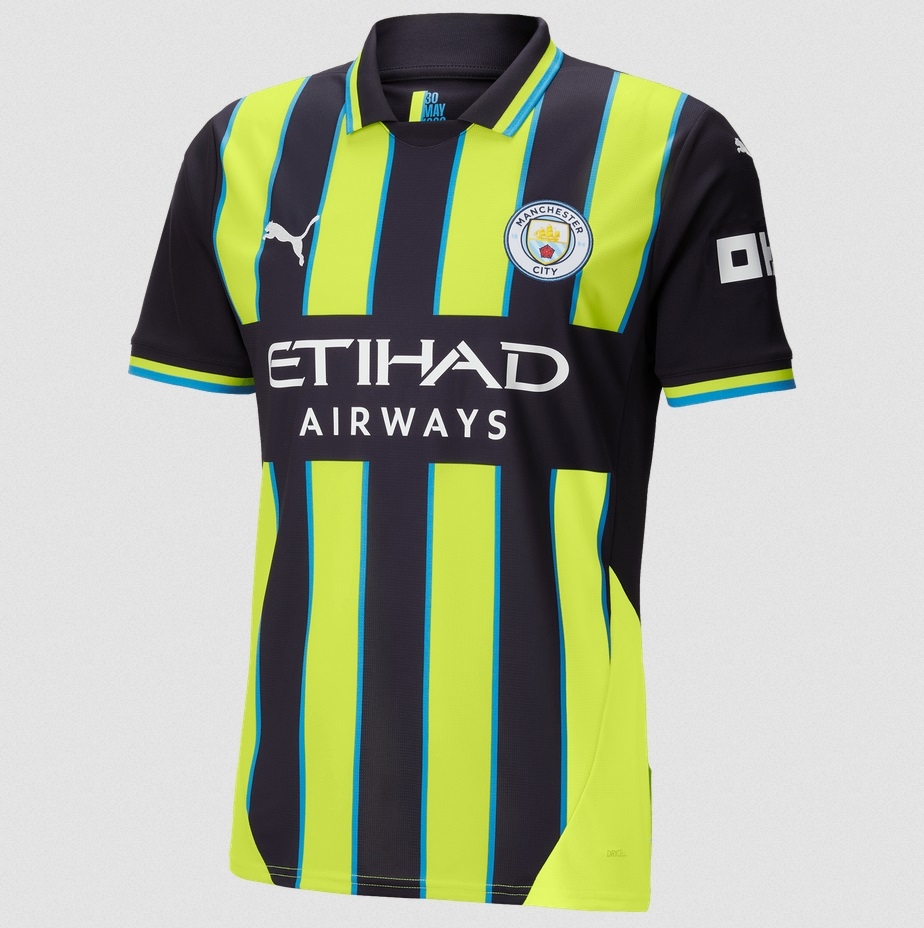Manchester City Away Jersey 2024 25 Mens-xs