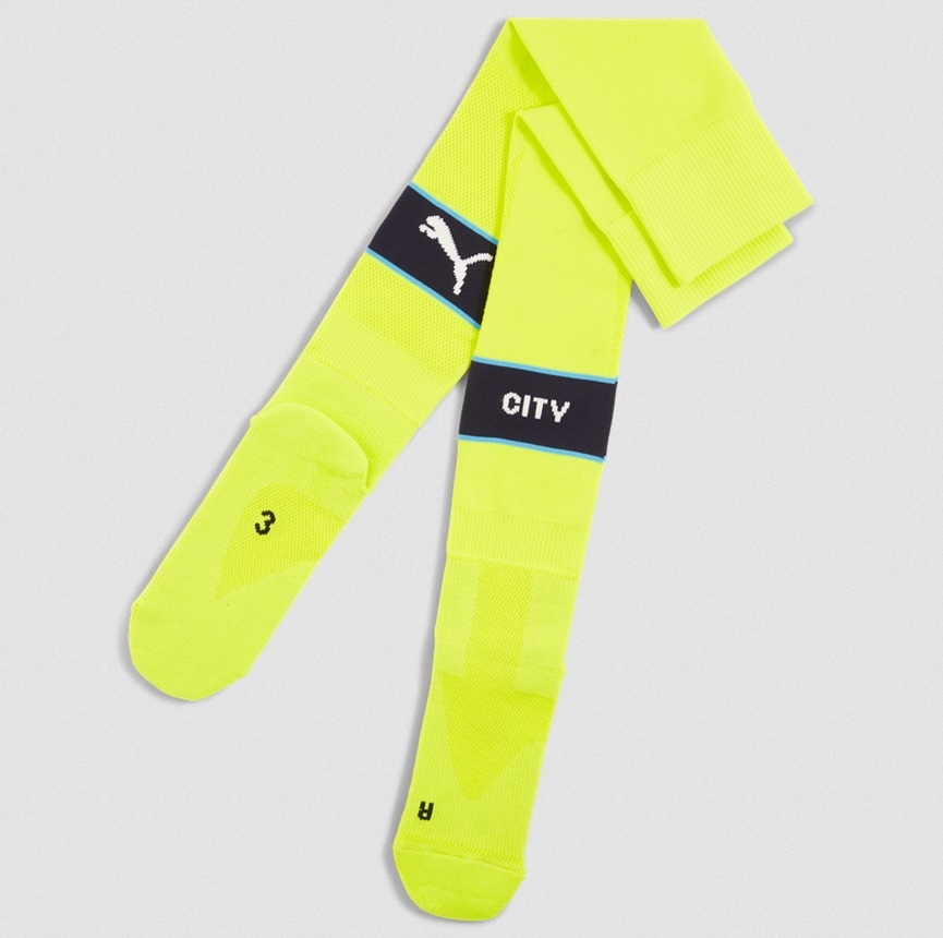 Manchester City Away Socks 2024 25 Unisex-   -    35-38