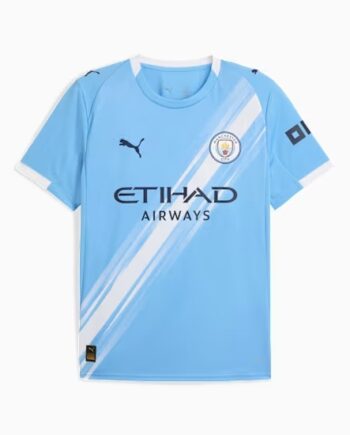 Manchester City Home Jersey 2025 26 Mens-