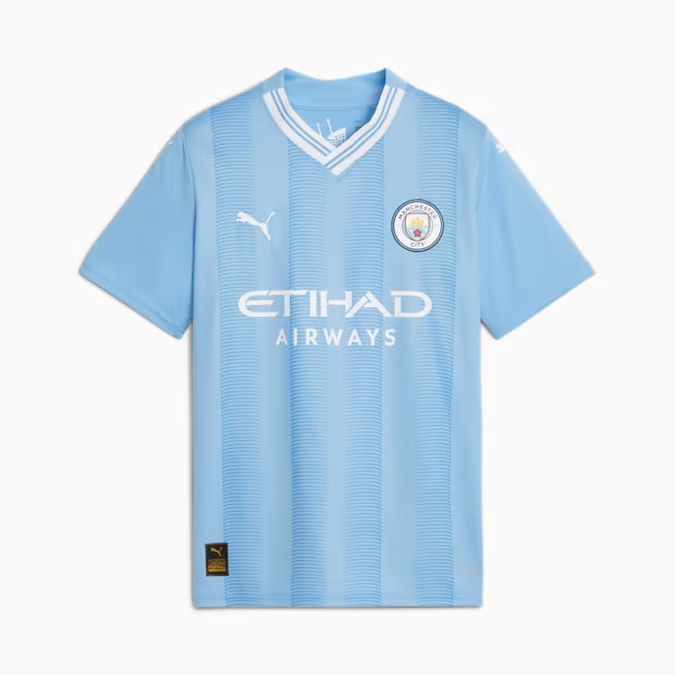 Manchester City Home Jersey 2023 24 Youth-176   Yx