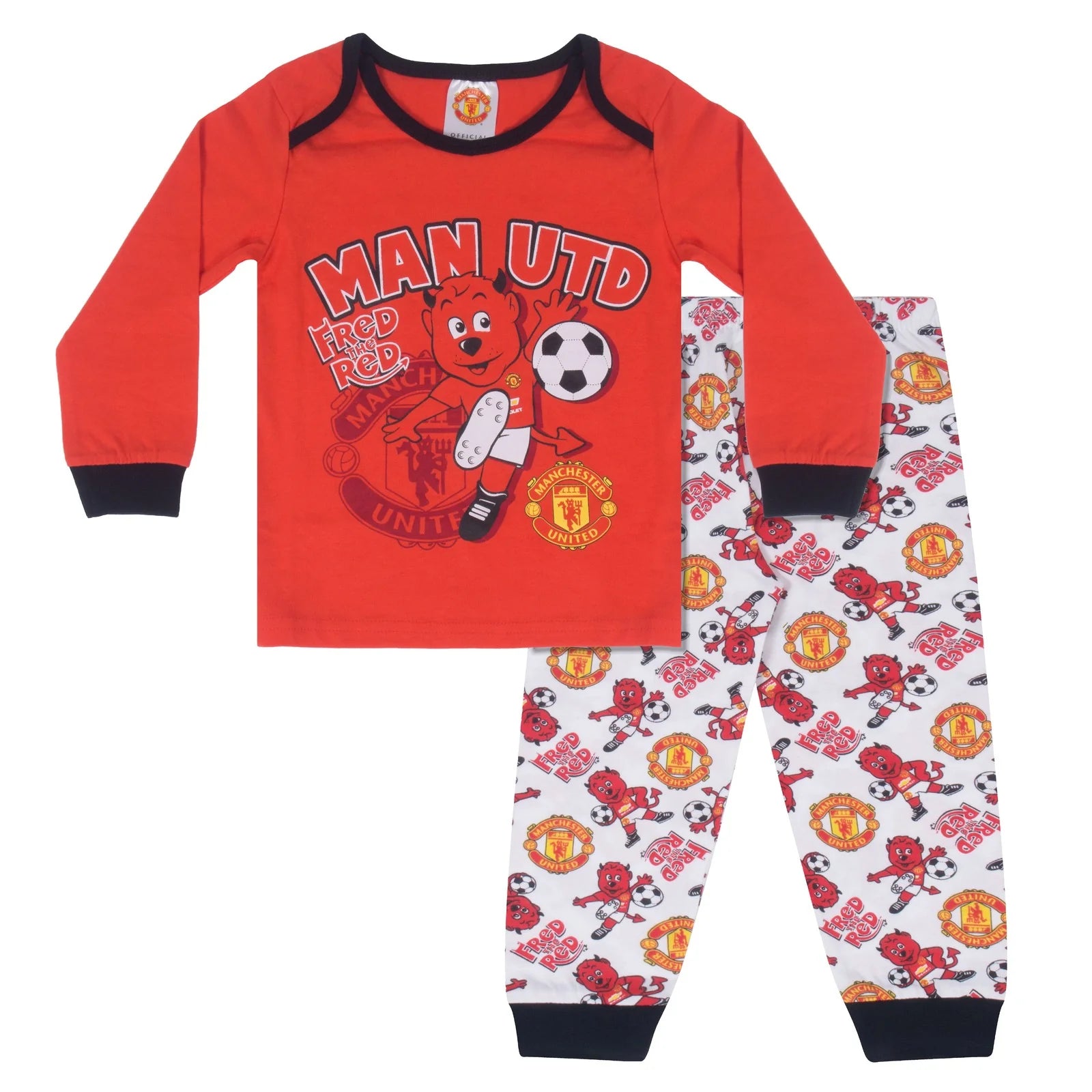 Manchester United Baby Pyjamas - Måneder