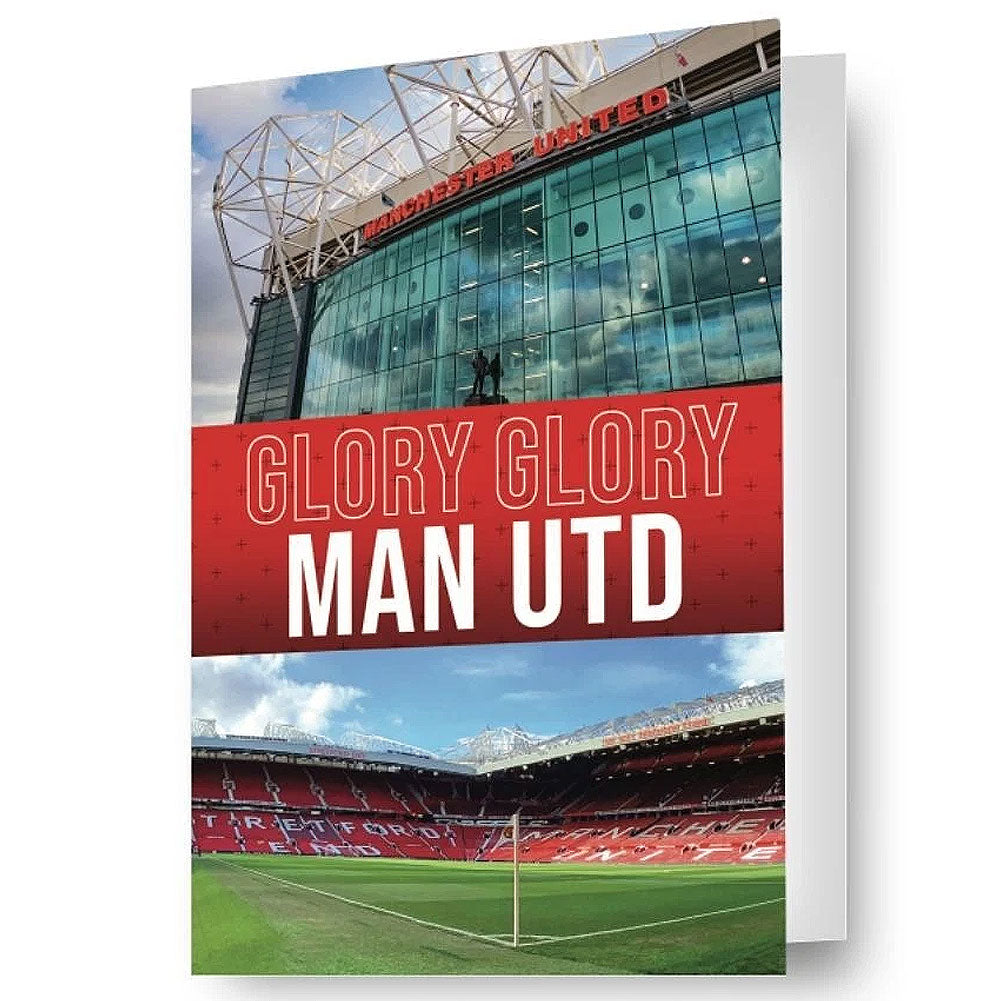Manchester United 3d Fødselsdagskort