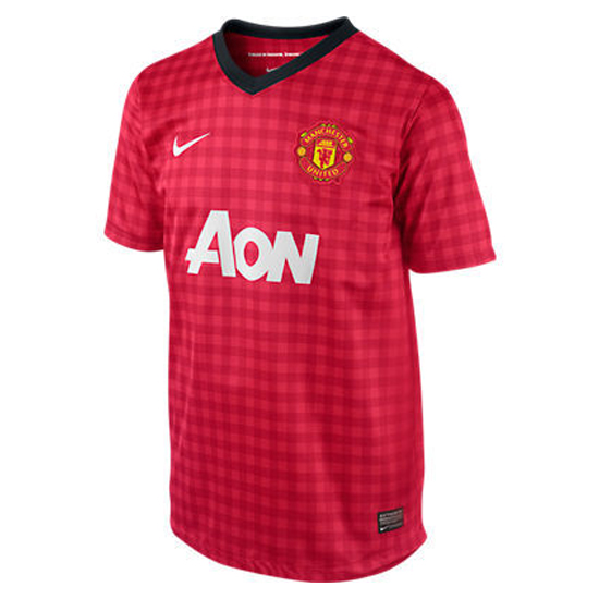 Manchester United Hjemme Trøje 2012 13 Børn-ym   137-147