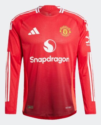 Manchester United Home Jersey     2024 25 Authentic-
