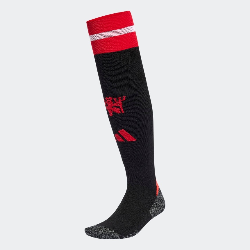 Manchester United Home Socks 2024 25 Black-    40-42