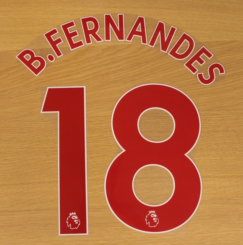 Manchester United Pl Away Print 2021 22    Fernandes 18-adult