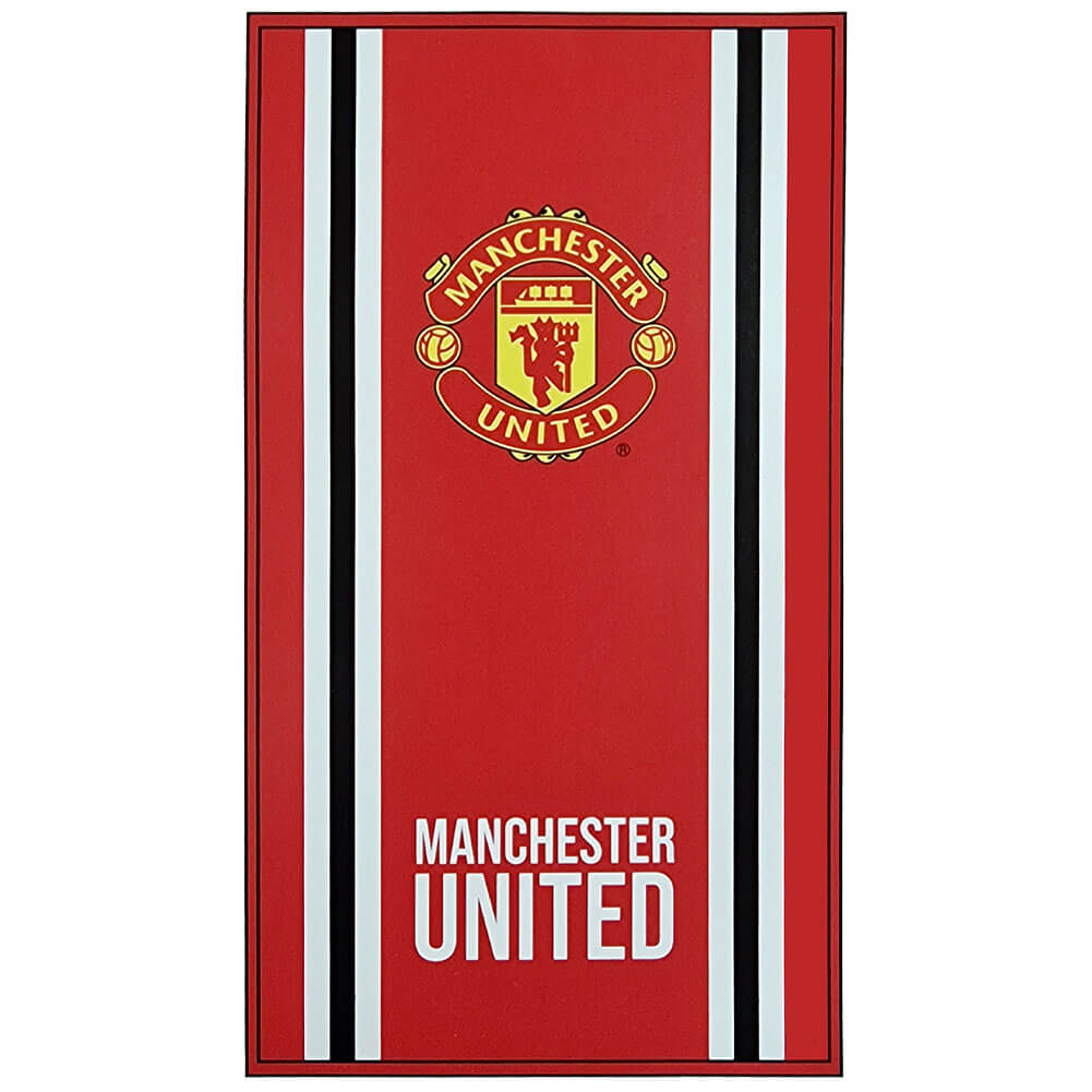 Manchester United Stribet Håndklæde