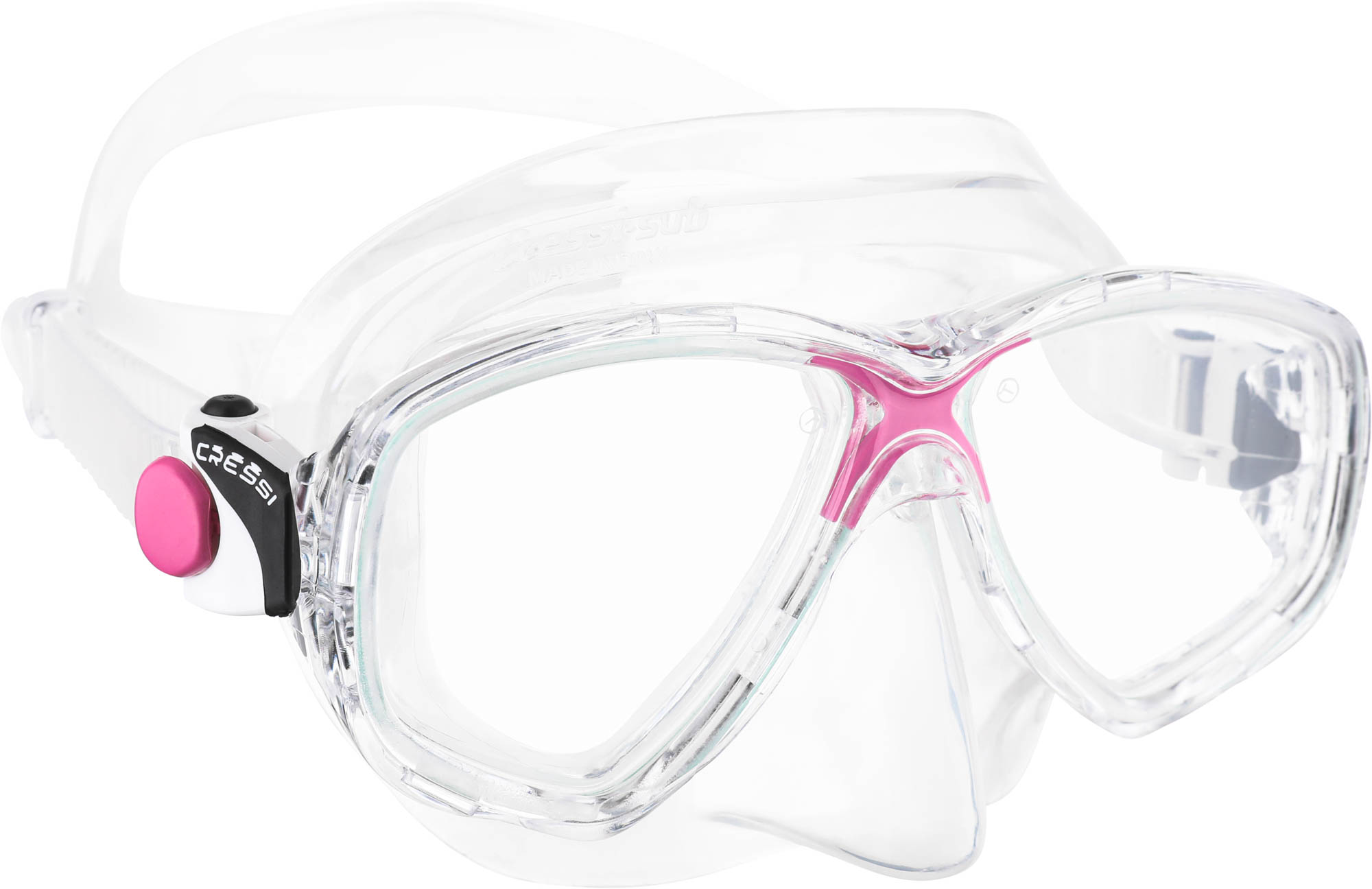Marea Cressi Dykkermaske Clear Pink