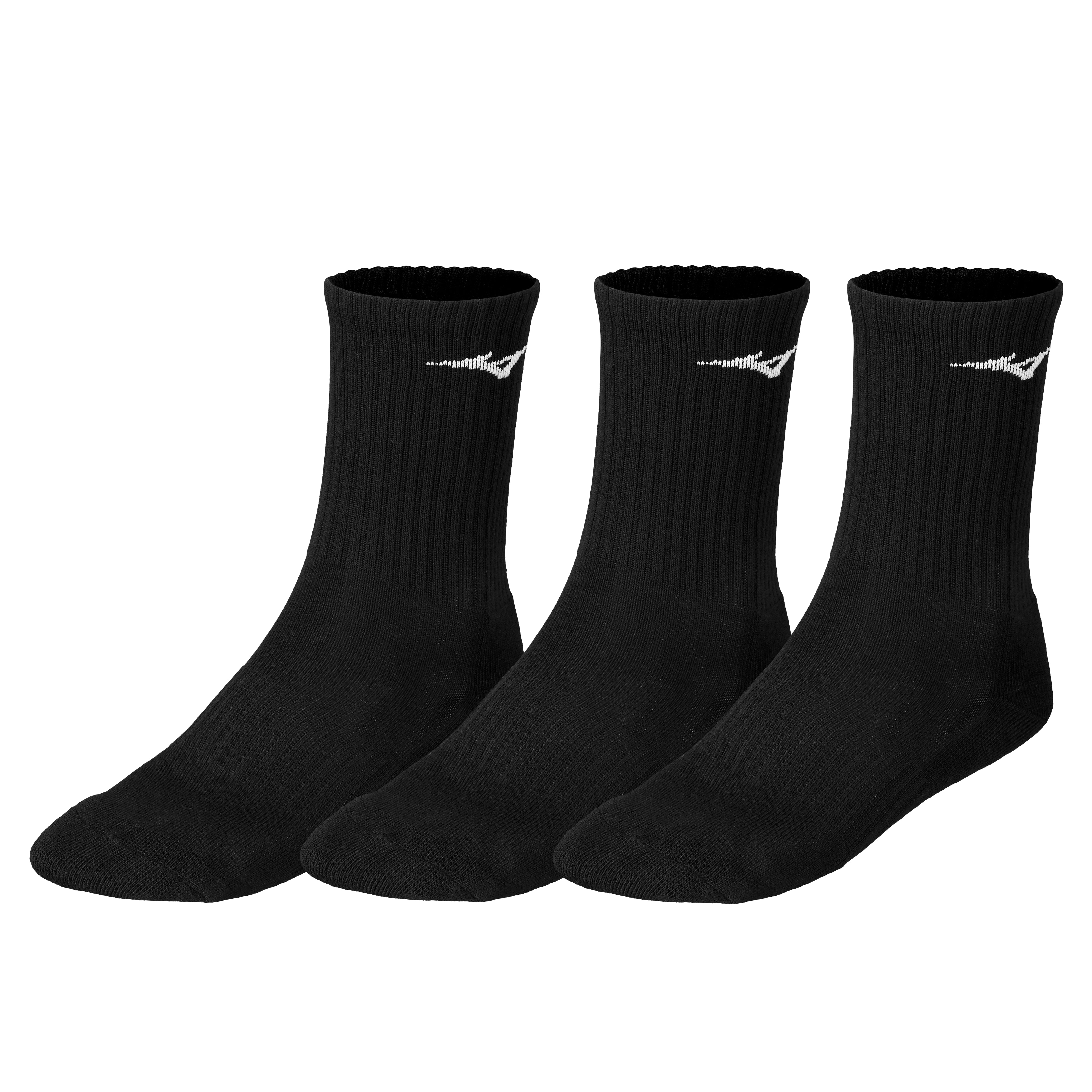 Mizuno Træningssokker   -pak  Sort