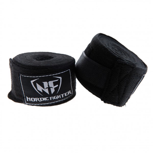 Nordic Fighter Cotton Hand Wraps Sort   5m