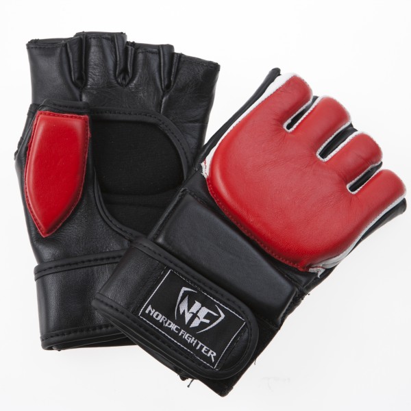 Nordic Fighter Mma Handsker Safety Training Gloves Rød  -large
