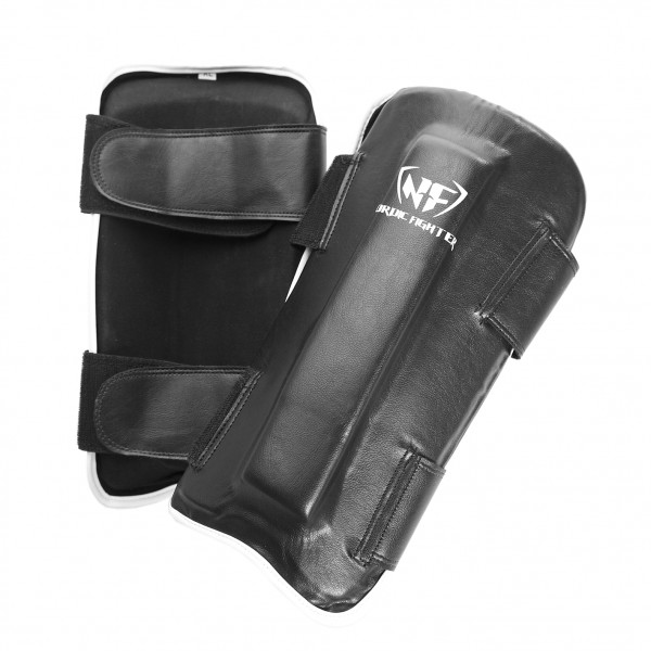Nordic Fighter Shin Guards Instep Benskinne Black  -large