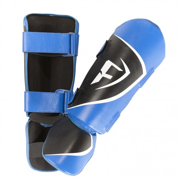 Nordic Fighter Shin Guards Instep Type   Benskinne Læder Large