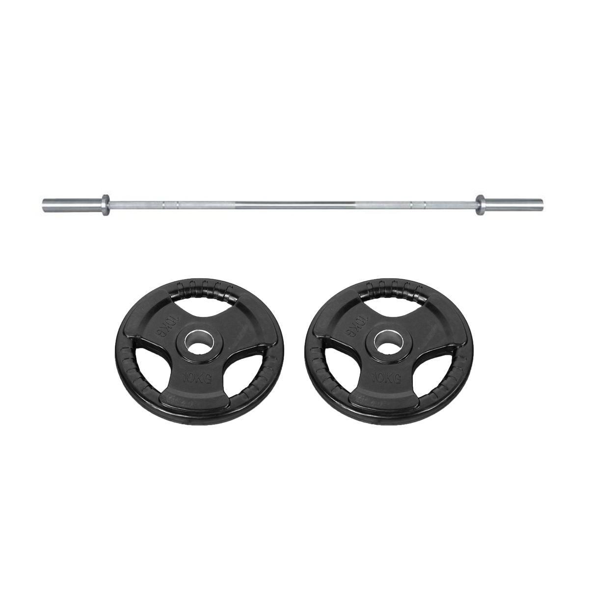 Odin Olympic Vægtstang 180 Cm  50mm Inkl Vægstskiver  35kg