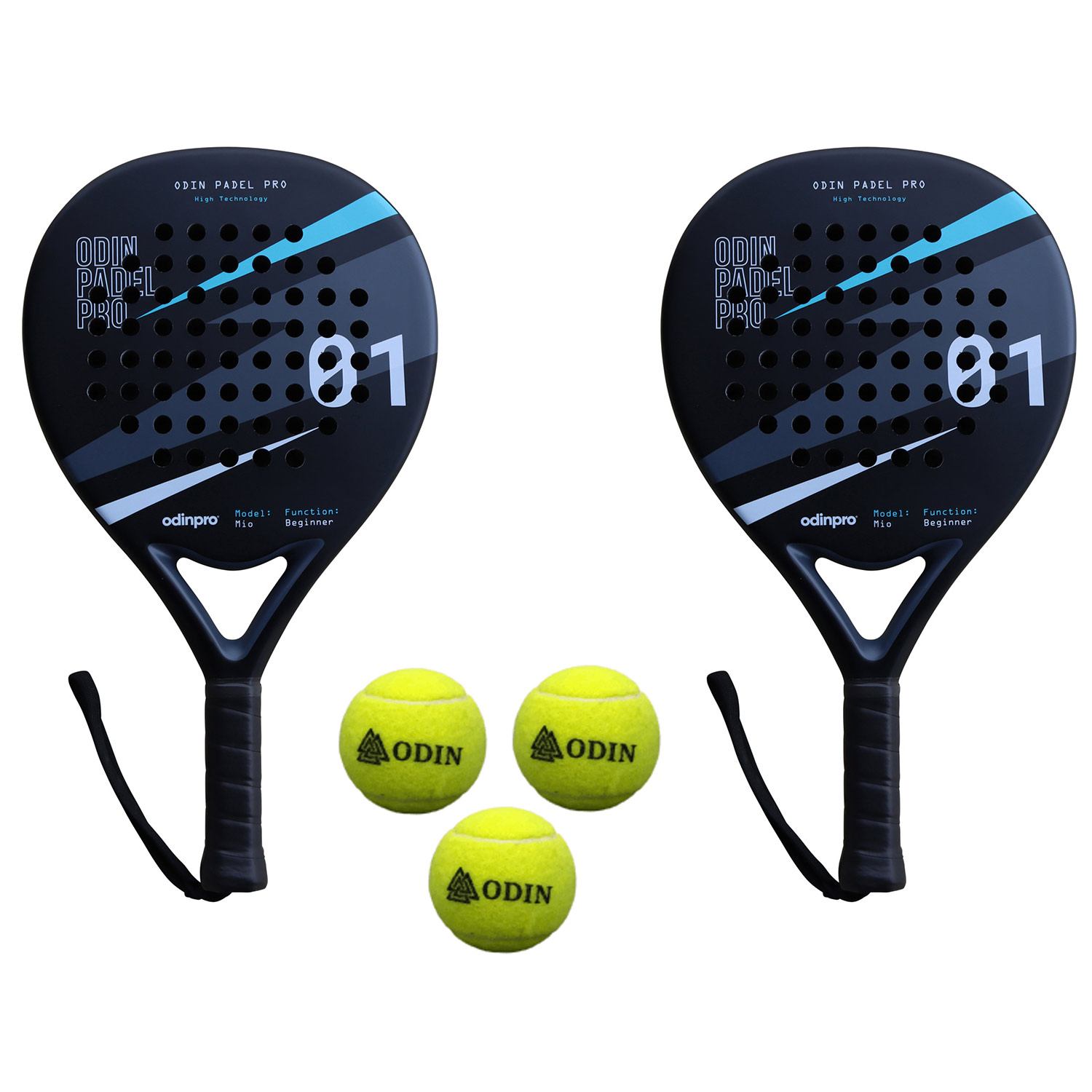 Odin Padel Pakketilbud  Odin Padel Mio Beginner   Odin Padel Bolde   Stk