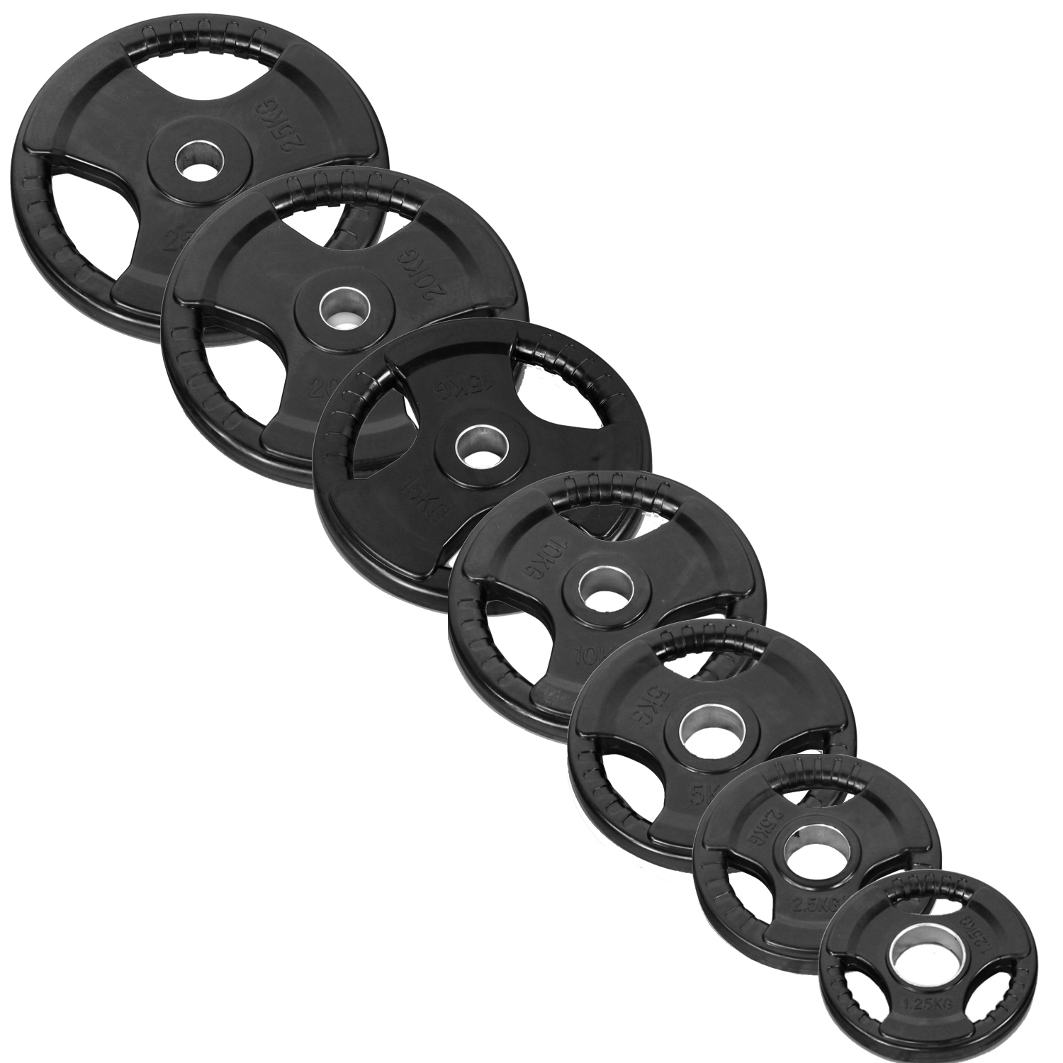 Odin Vægtskiver    Håndtag Sæt   25-25 Kg  157 5kg