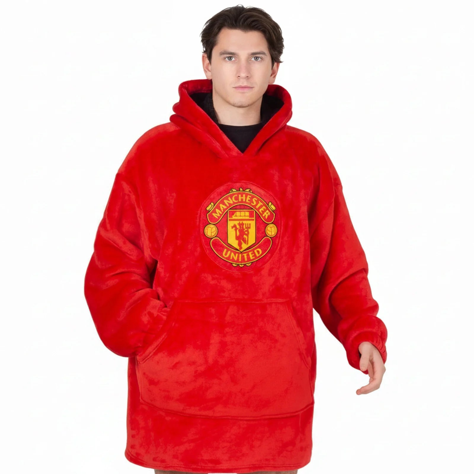 Officiel Manchester United Oversized Hoodie Blanket  Voksen  -