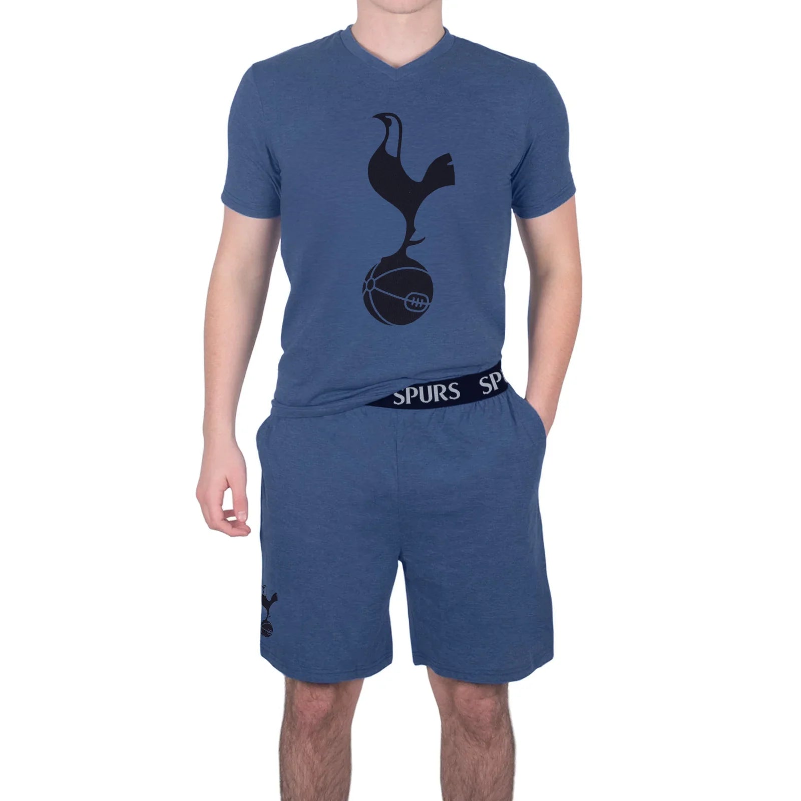 Officielle Tottenham Hotspur Fc Pyjamas Til Mænd  Kort Sæt