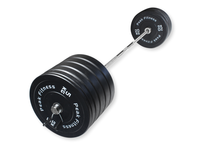 Peak Fitness 198 Kg  Bumper Vægtsæt -