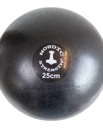 Pilatesbold 25 Cm  Sort  Nordic Strength