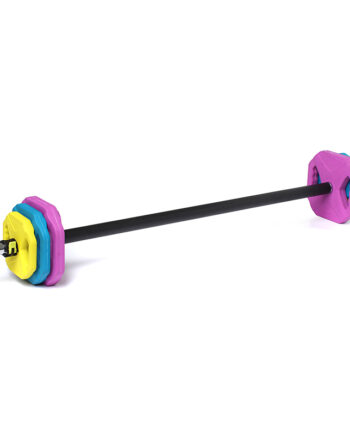 Powr   Pro Studio Pump Vægtstangssæt  Chrom Sort