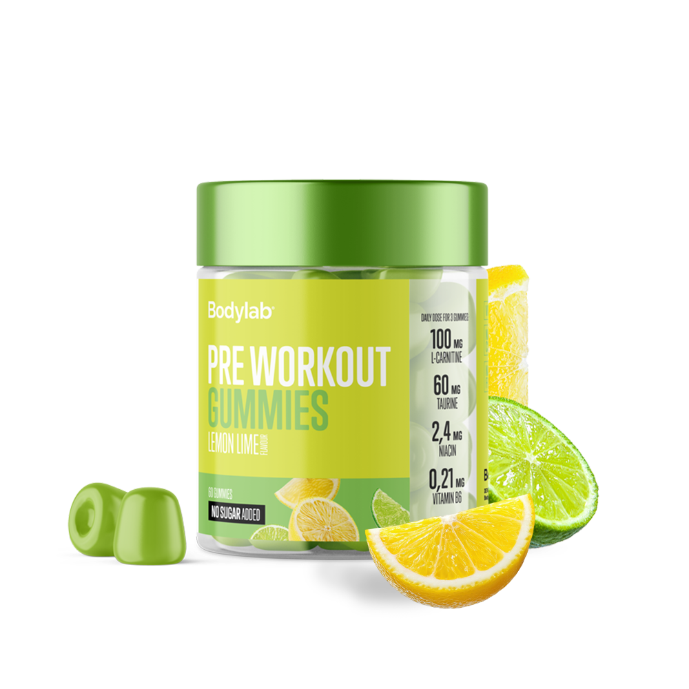 Pre Workout Gummies  60 Stk  Lemon Lime