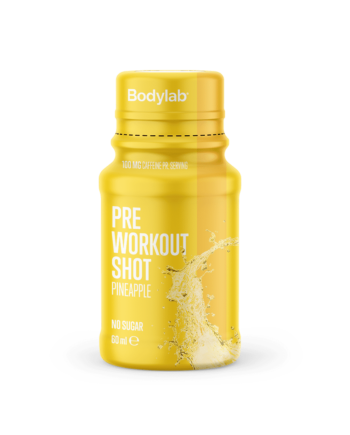 Pre Workout Shot  60 Ml  Pineapple