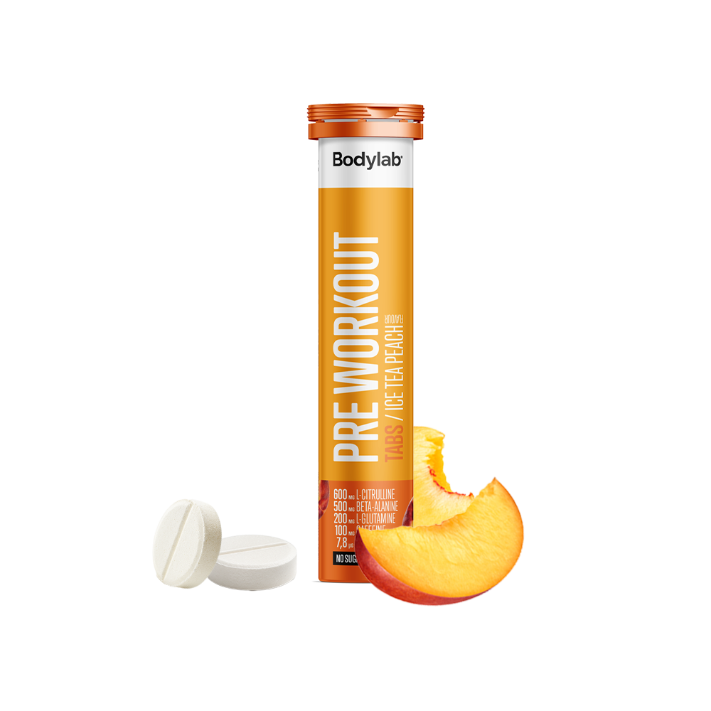 Pre Workout Tabs  20 Stk  Ice Tea Peach