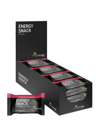 Purepower Energy Snack Hindbærsmag    Stk Af 60 Gram