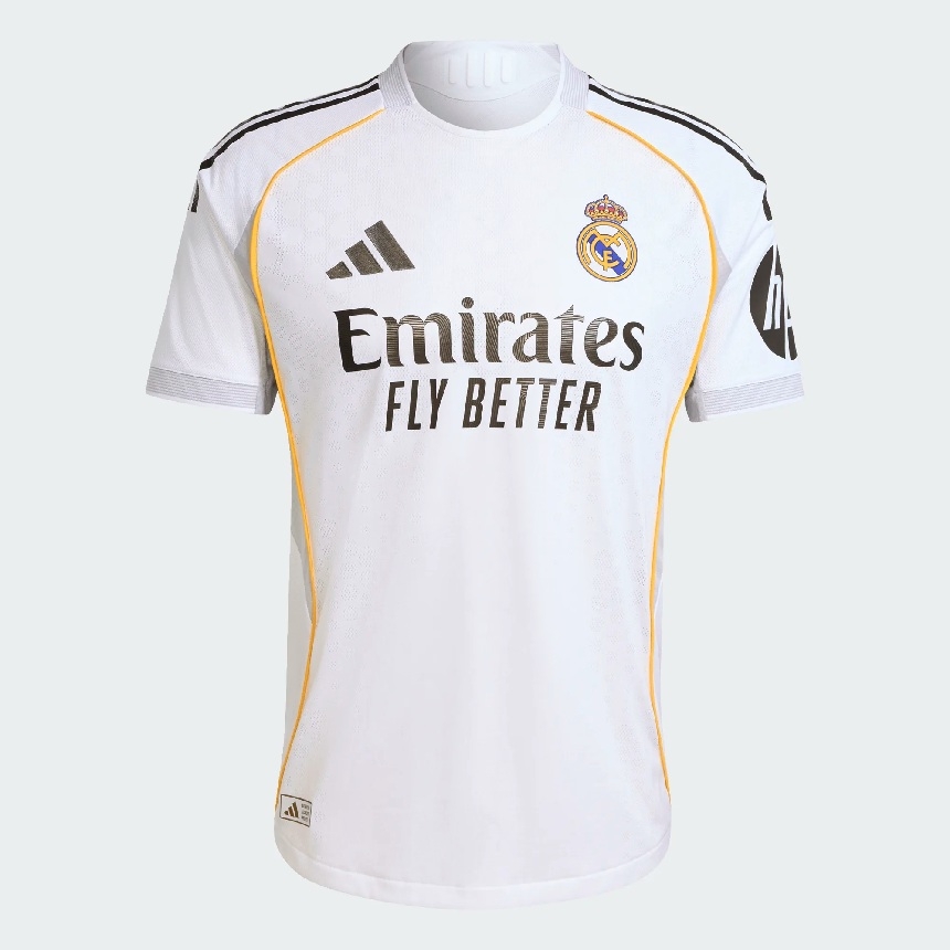 Real Madrid Home Jersey 2025 26 Authentic-