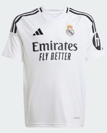 Real Madrid Home Jersey 2024 25 Hp Sponsor-