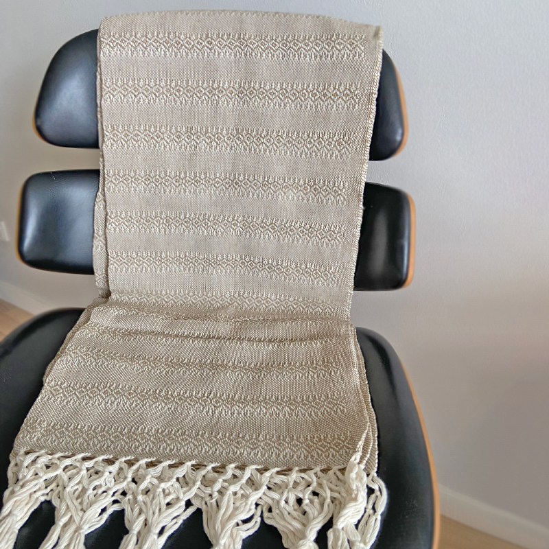 Rebozo Tørklæde  Emma  Beige