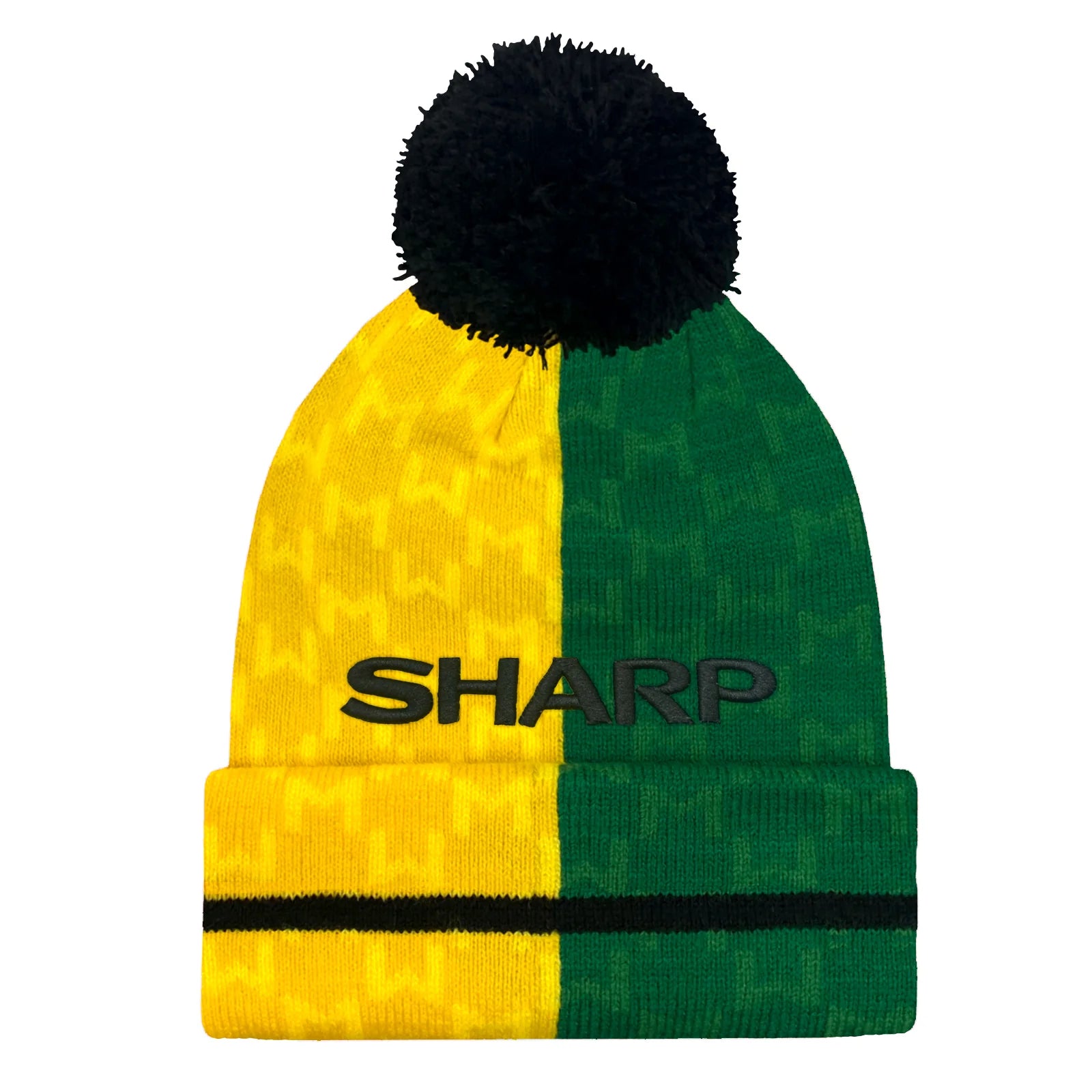 Retro Strikket Bobble-hue   Klubfarver