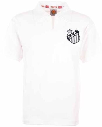 Santos 1960s-1970s Retro Football Shirt-