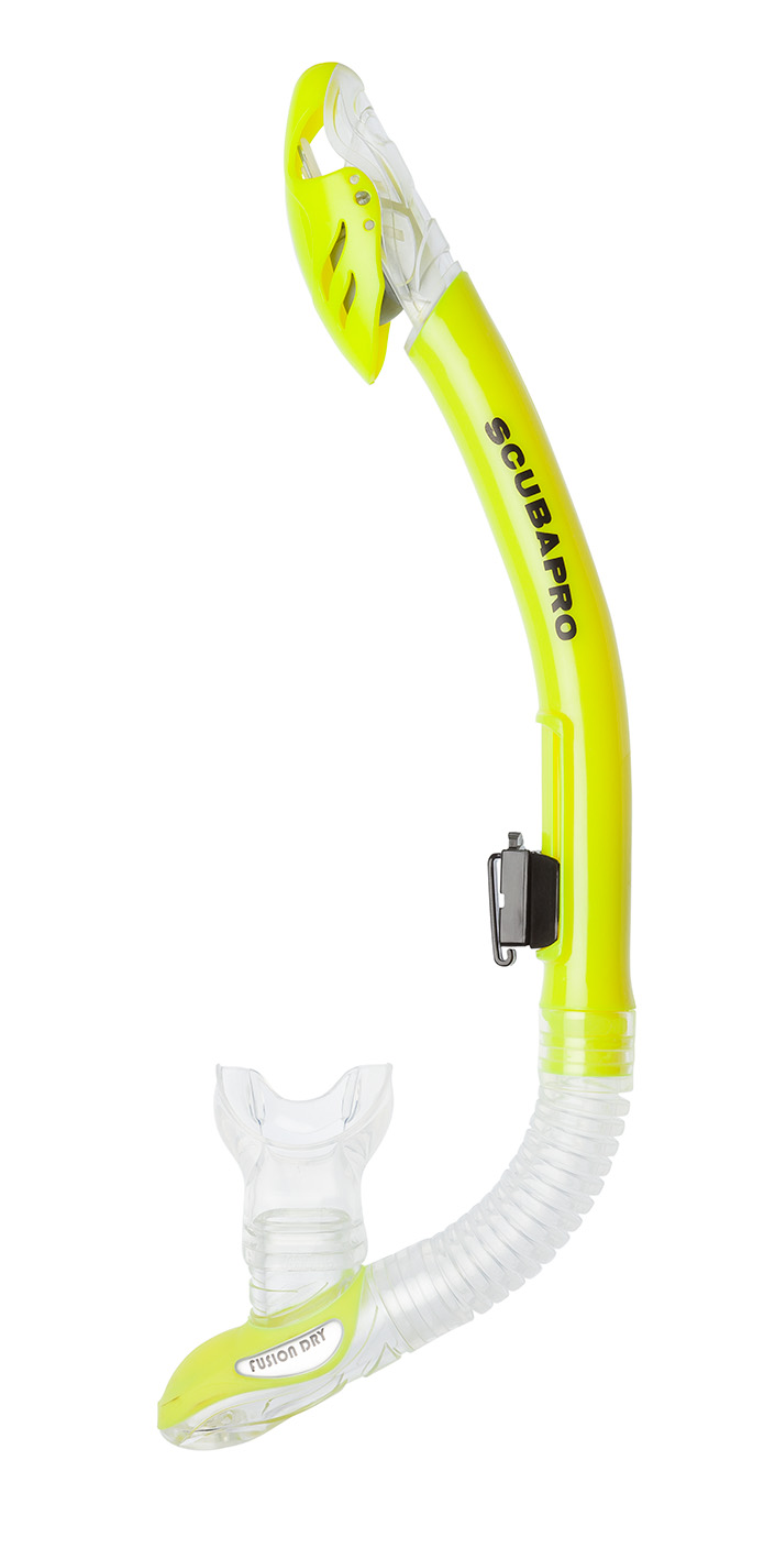 Scubapro Snorkel Fusion Dry Gul