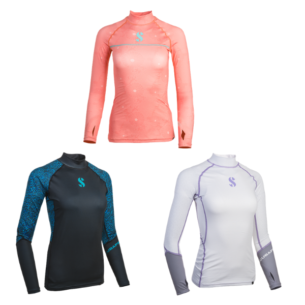 Scubapro  -flex Rash Guard Upf-50 Langærmet  Kvinder
