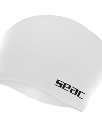 Seac Badehætte Junior Silicone Chignon Hvid