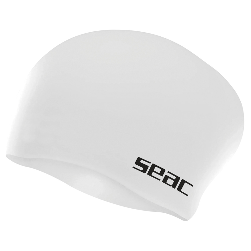Seac Badehætte Junior Silicone Chignon Hvid