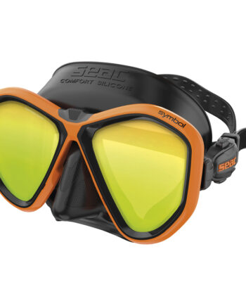 Seac Dykkermaske Symbol Asian Fit Spejlglas Orange