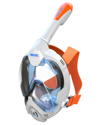 Seac Fullface Maske Fun Hvid Orange