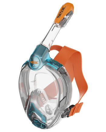 Seac Fullface Maske Libera Junior    Acquamarine Orange
