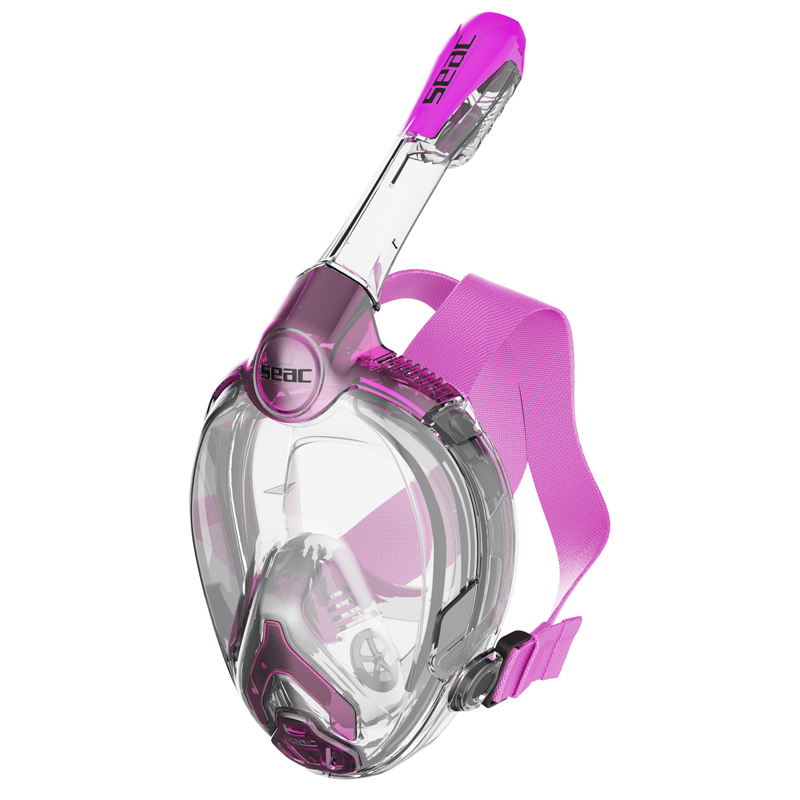 Seac Fullface Maske Libera Junior    Pink Transparent Pink