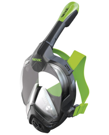 Seac Fullface Maske Libera     Sort Grøn Lime