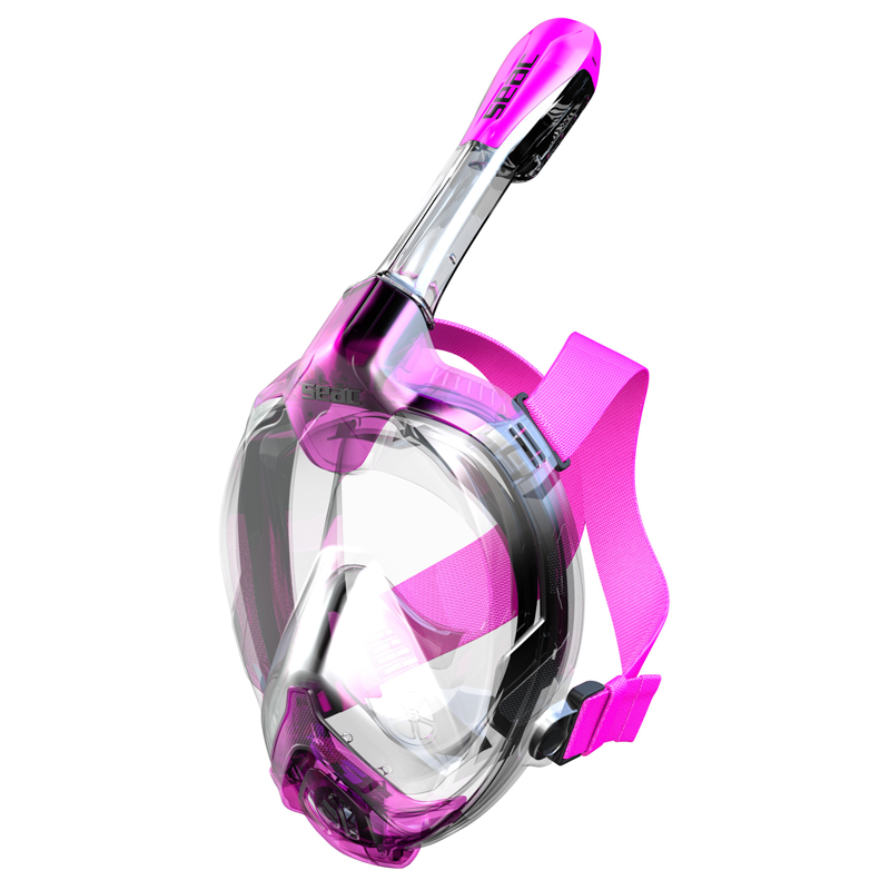 Seac Fullface Maske Libera Xs      Transparent Pink