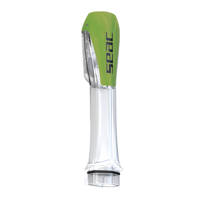 Seac Fullface Maske Med Ventil Transparent Lime