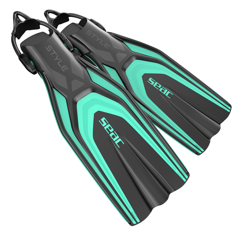 Seac Hælremsfinner Style Sling Strap Turkis