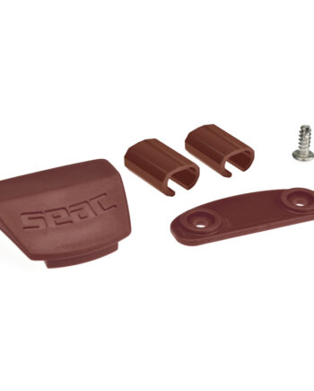 Seac Kit Lang Screws Mørkerød